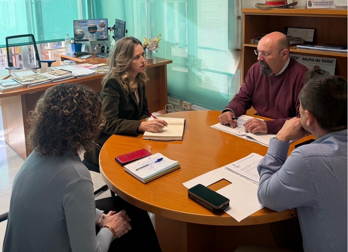 260225 REUNIÓN CON DISTRITO SANITARIO PONIENTE