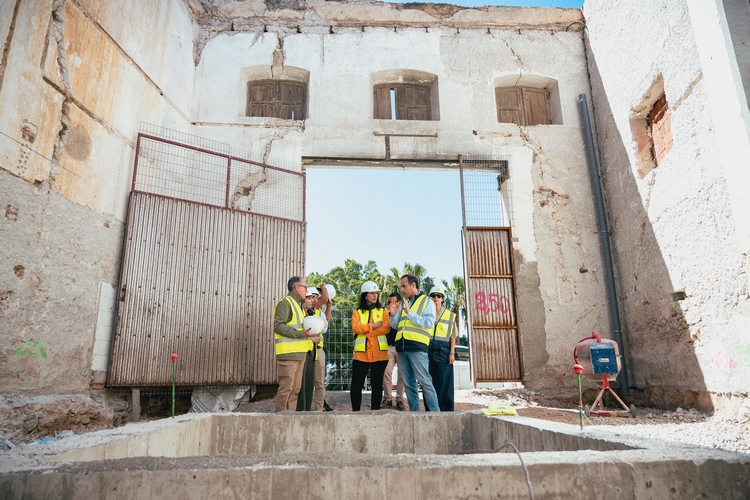 Archivo visita obras Katiuska alcaldesa
