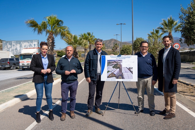 260317 Diputación de Almería y Ayuntamiento mejorarán el acceso al municipio de Adra (2)