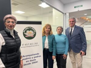 El Ayuntamiento de Almería respalda la labor de la asociación ‘Alma y Vida’ en el acompañamiento al duelo por un ser querido