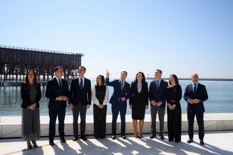 Acto de inauguración de la primera fase puerto-ciudad Almería 3