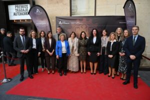 La I edición de los Premios al Trabajo Autónomo, celebrada en Almería, reconoce la contribución del colectivo en Andalucía 