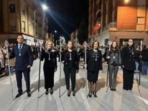 Albox vive con intensidad la primera mitad de su Semana Santa y consolida el relevo generacional con los pasos infantiles