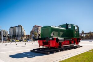 Locomotora Deutz en el Puerto de Almería