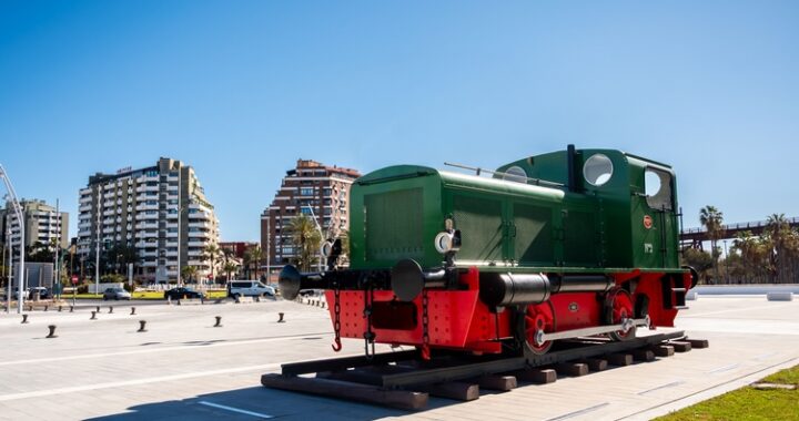 Locomotora Deutz en el Puerto de Almería
