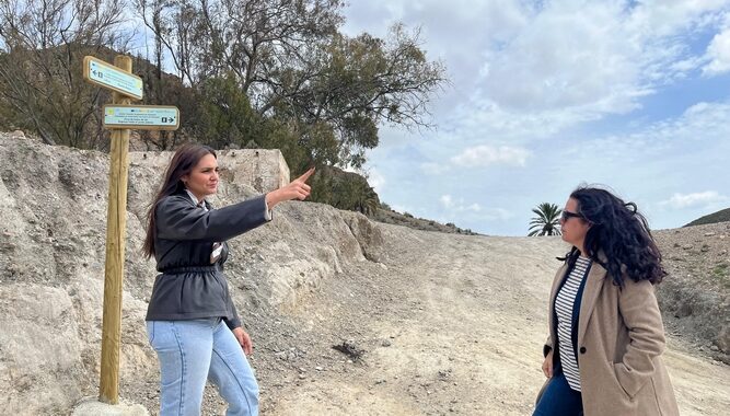 Nuevo sendero de acceso a Fuente Álamo (2)
