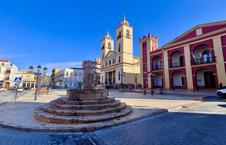 Plaza de la Constitucion Berja marzo 2026