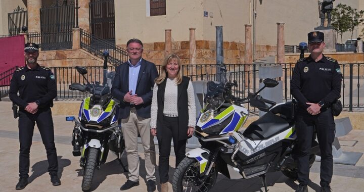 Presentacion motocicletas Policia Local Berja 2026