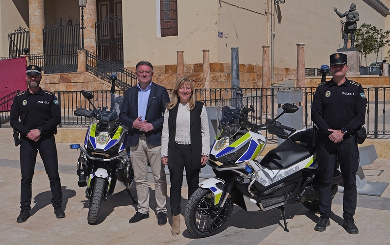 Presentacion motocicletas Policia Local Berja 2026
