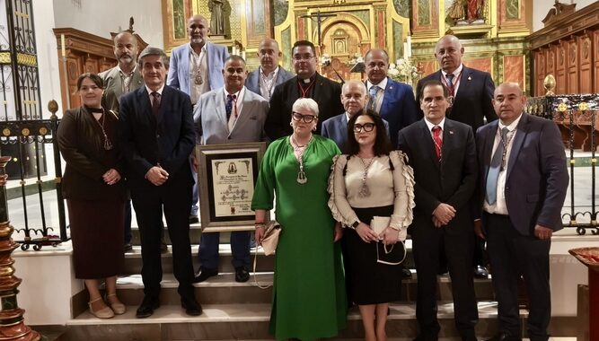 260424 La Hermandad de San Marcos de Adra da inicio a sus días grandes con el pregón de Francisco Román