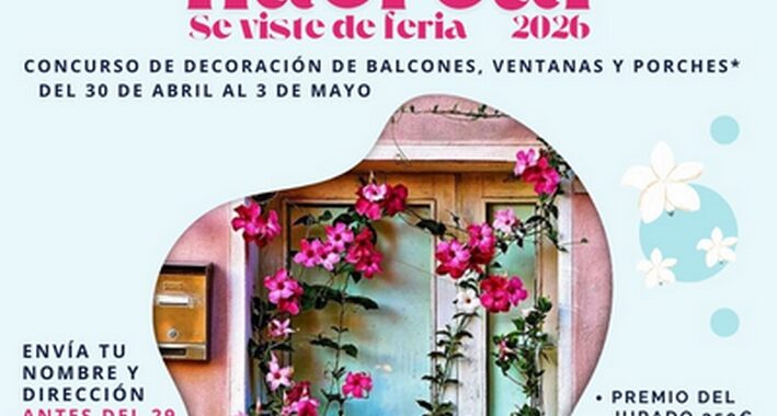 Cartel Huércal se viste de feria 2026