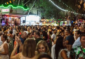 Fiestas de San José arch 1