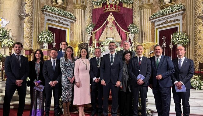 La Junta con la Hermandad Virgen del Mar