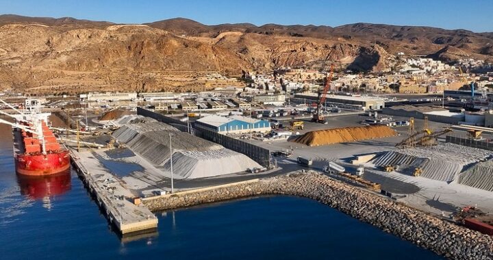 Muelle de Pechina en el Puerto de Almería