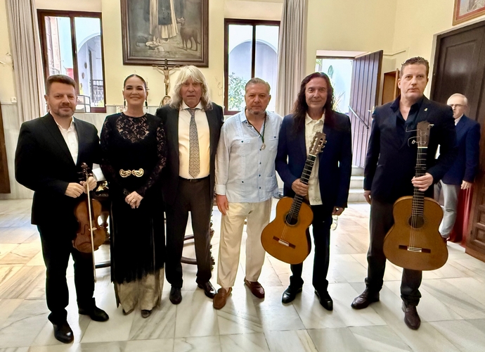 260524 Diego Cruz y los artistas flamencos