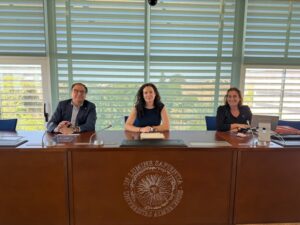 260528 José J. Céspedes, Mariola Hidalgo y Ana Moreno