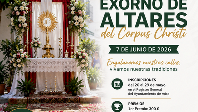 Cartel Exornos Corpus - Adra