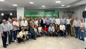 FOTO RAMÓN FERNÁNDEZ-PACHECO EN CUEVAS DEL ALMANZORA