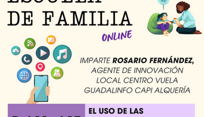 IMPARTE ROSARIO FERNÁNDEZ, agente de Innovación Local Centro VUELA Guadalinfo CAPI Alquería