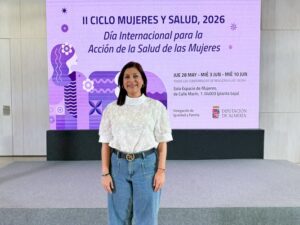 La diputada Lorena Nieto