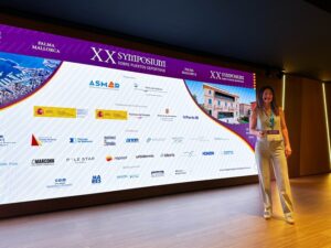 La presidenta de la APA, Rosario Soto, en el panel sobre puerto-ciudad en el Symposium Puertos Deportivos en Mallorca 0