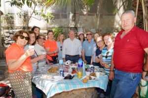 La Olimpiada de Mayores dice adiós por este año con una convivencia en el Arroyo de Celín