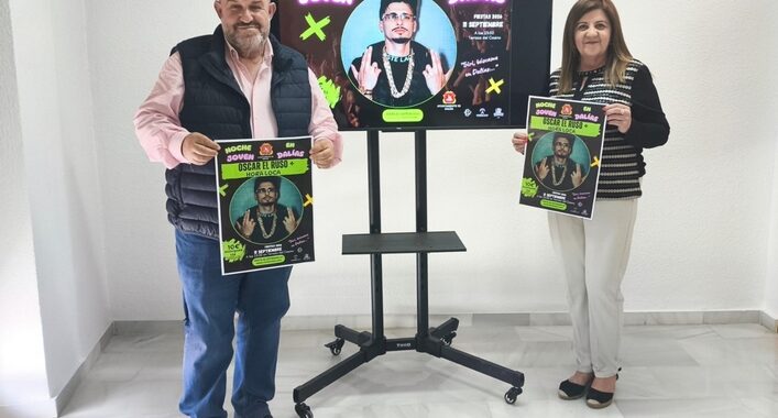 presentación del concierto de Oscar el Ruso