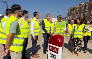 260605 Manuel Cortés pone en valor el nuevo bulevar de La Curva como una actuación histórica para la barriada