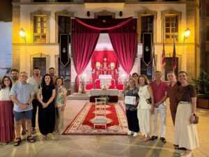 260608 La Hermandad de la Expiración gana el IV Concurso de Exorno de Altares del Corpus Christi de Adra