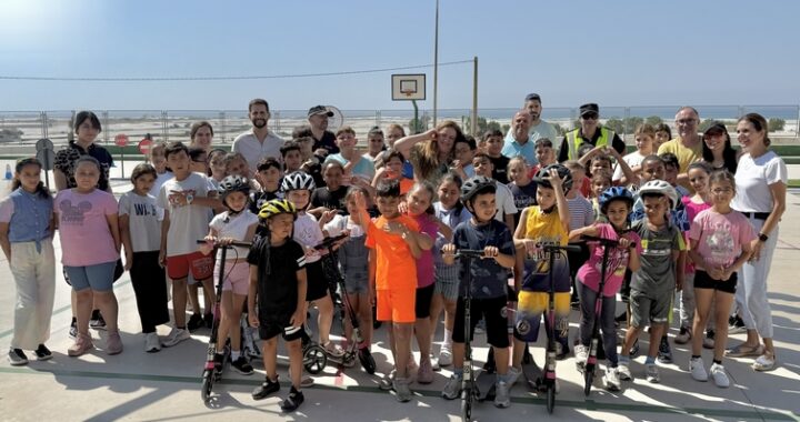 260610 El Ayuntamiento de Adra acerca la seguridad vial a más de 800 escolares de Primaria de los CEIP de la localidad