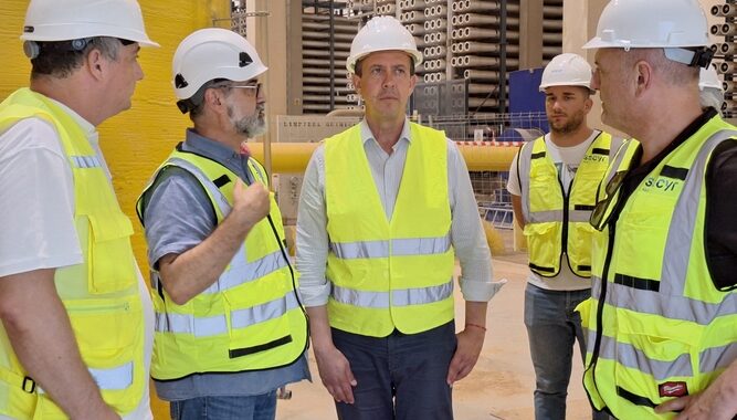 260616 Visita obras desaladora Almanzora