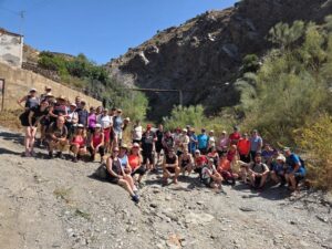 260617 Adra clausura el programa 'En la Senda y Aventura' con 50 participantes en las Estrechuras de Guainos