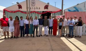El Ejido inaugura la Feria del Mediodía de San Isidro con ocho casetas andaluzas, gastronomía, música y ambiente festivo
