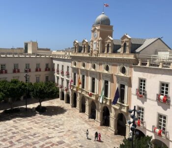 5-6-2026 BANDERAS UD ALMERIA PLAZA DE LA CONSTITUCIÓN