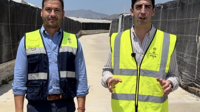 Concejales Manuel Martínez y David Fernández