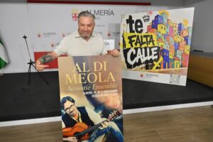 Al Di Meola actuará en Almería el 24 de julio en lo que será su único concierto en Andalucía