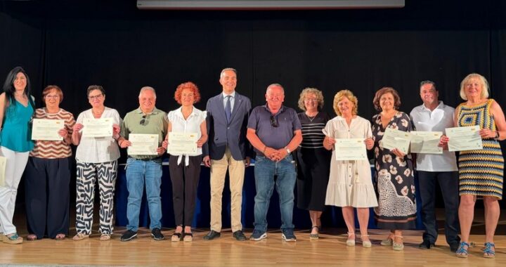 entrega diplomas EyF dinamizacion cultural Mancomunidad Almanzora