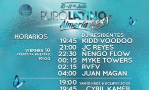 260707 Cultura-Puro Latino 2026 Horarios