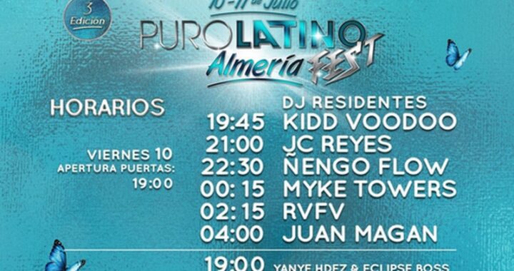 260707 Cultura-Puro Latino 2026 Horarios