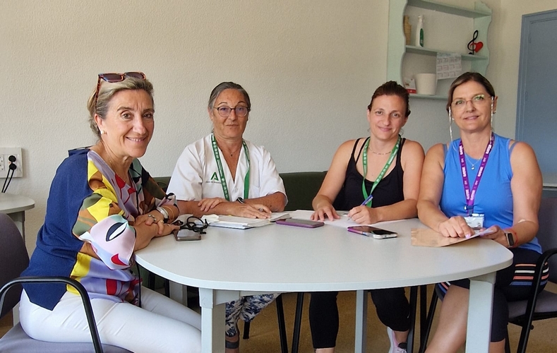 Firma del convenio salud mental y pádel