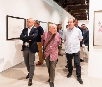 Imagen de la inauguración de la Exposición María Moreno (1)