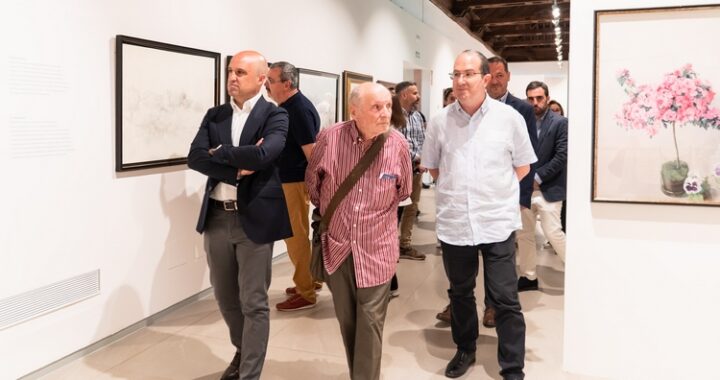 Imagen de la inauguración de la Exposición María Moreno (1)