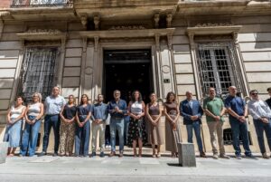Minuto de silencio en memoria de las víctimas del incendio forestal de Los Gallardos