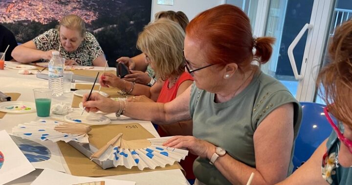 Taller de abanicos