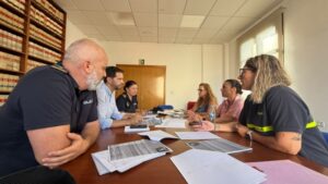 260827 Adra trabaja ya en el dispositivo que velará por la seguridad durante sus fiestas patronales