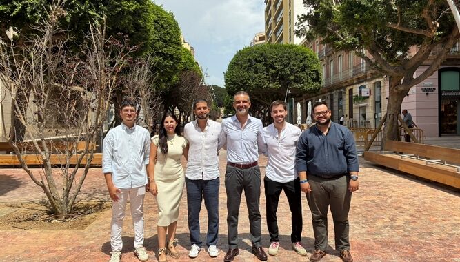 FOTO CARGOS NNGG ALMERÍA EN EJECUTIVA NACIONAL CON RAMÓN FERNÁNDEZ-PACHECO 1
