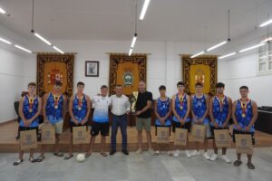 Foto Campeón España Balonmano Playa