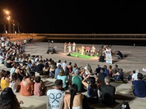 260907 Una de las actividades de Noches de Verano en El Toyo